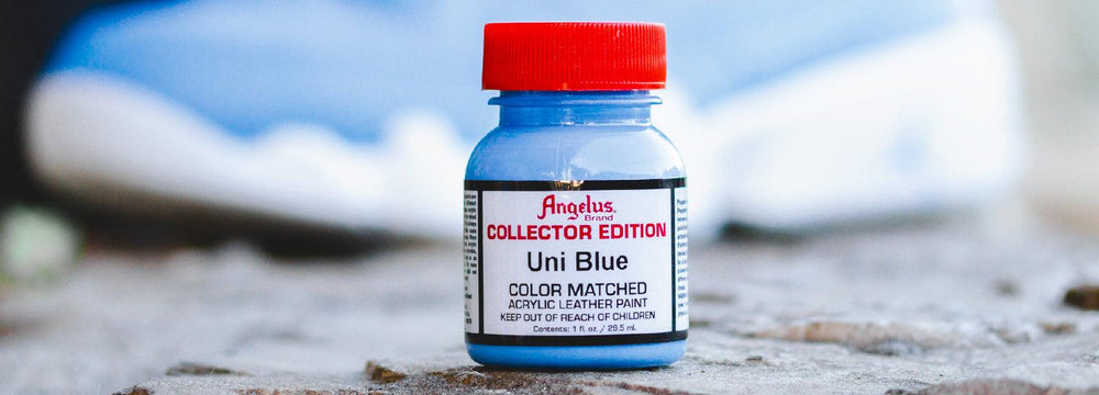 Angelus Leather Paint - Uni Blue (Collector Edition), 1 oz