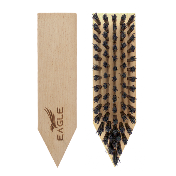 Eagle Boot Brush Scraper- Heavy Duty Boot Cleaning Brush, Boot Scrubber, & Shoe Brush for Dirt