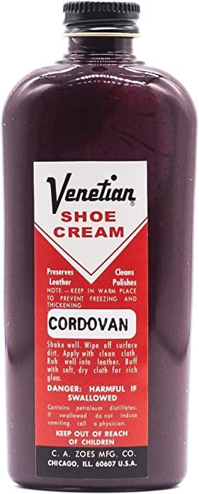 Venetian shoe 2025 cream cordovan