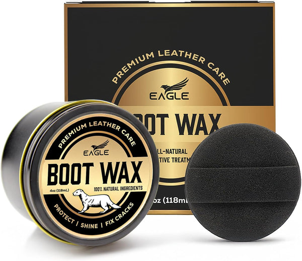 Leather Boot Wax & Conditioner - Snow Seal Waterproofing Wax For Boots & Shoes