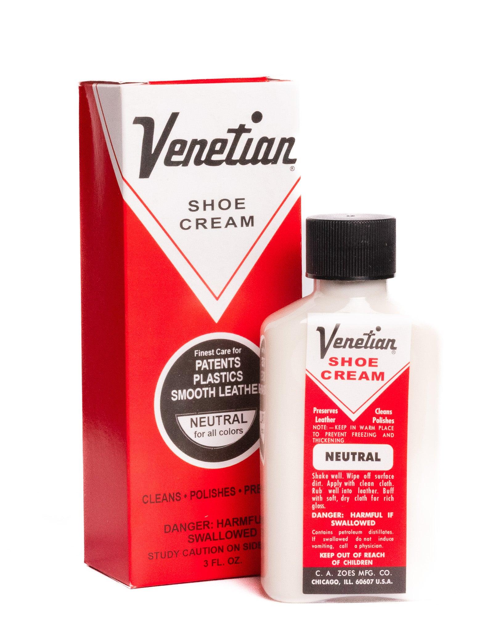 Venetian Shoe Cream, 3 Ounces, Neutral