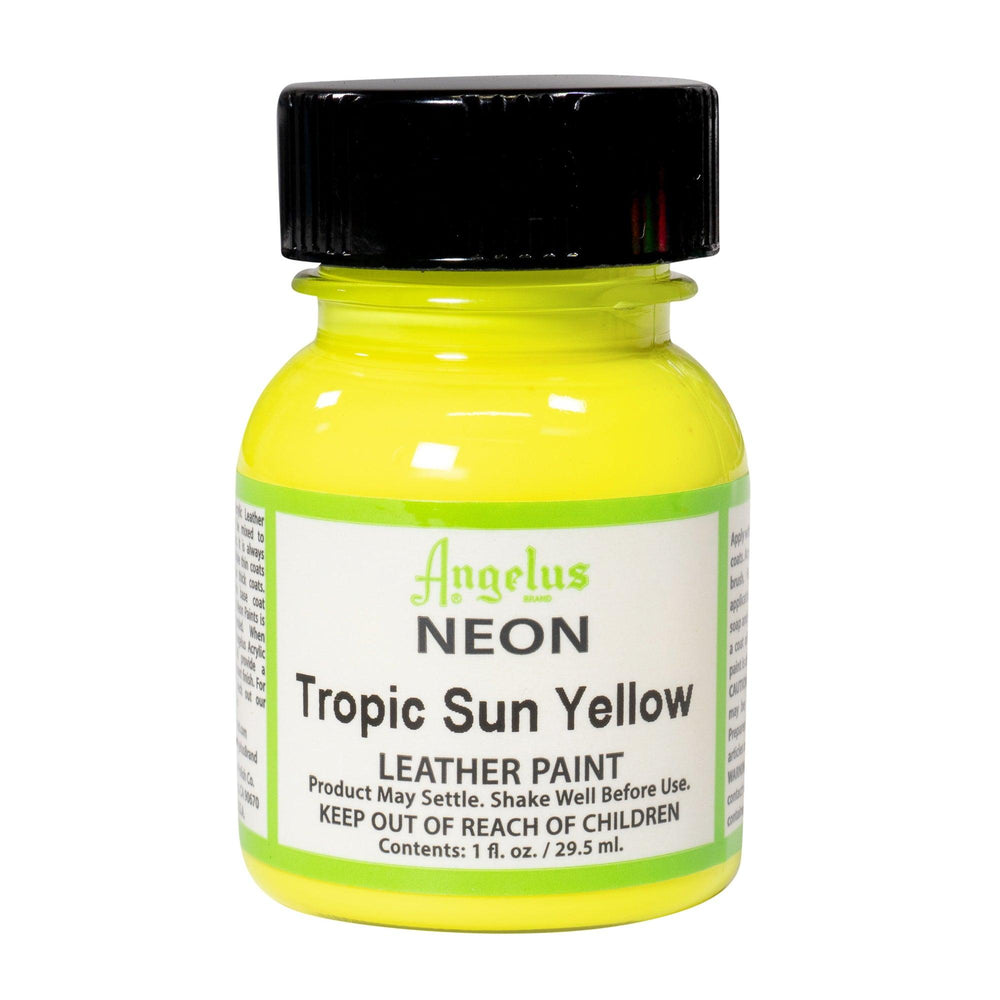 Angelus Acrylic Leather Paint Yellow 1 oz