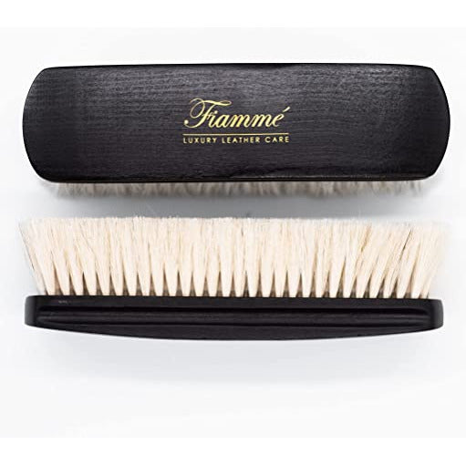 Leather Hero Horsehair Shoe Polish Dauber Applicator Brush Fiamme