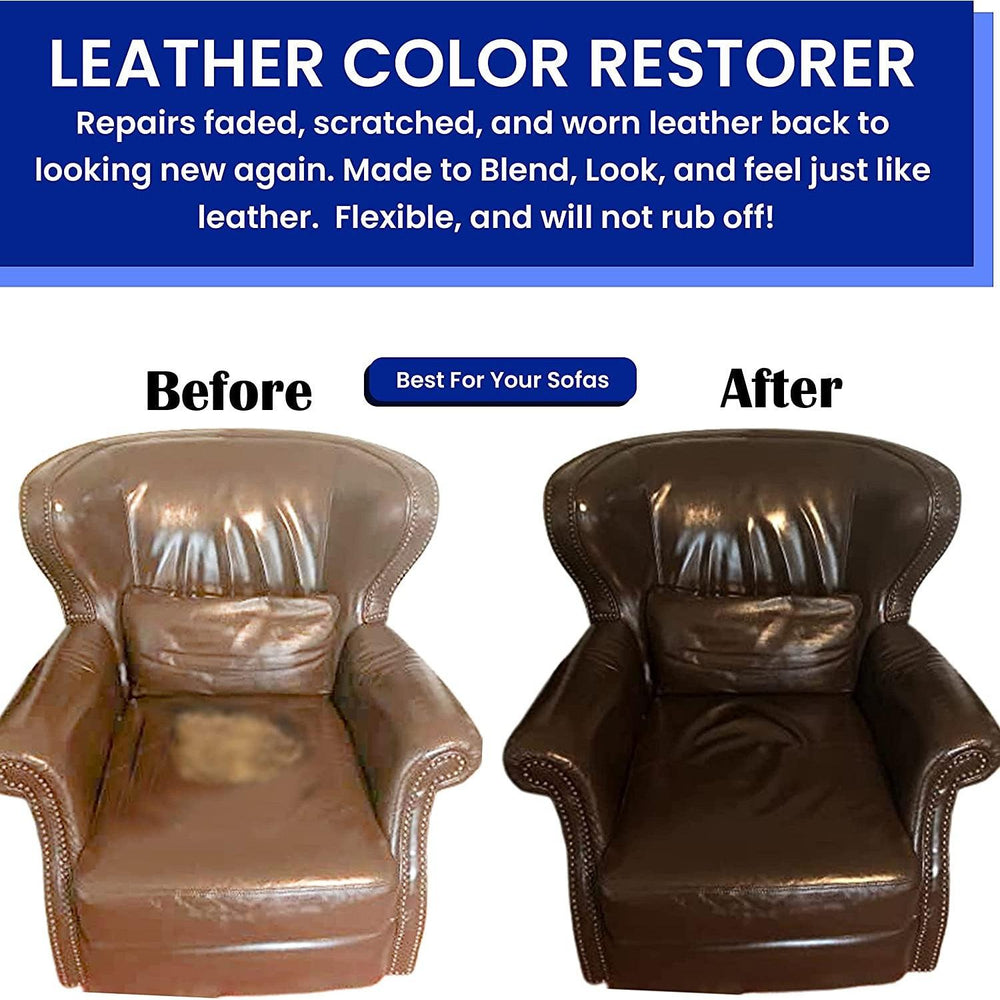 Espresso Brown Leather Dye for Furniture